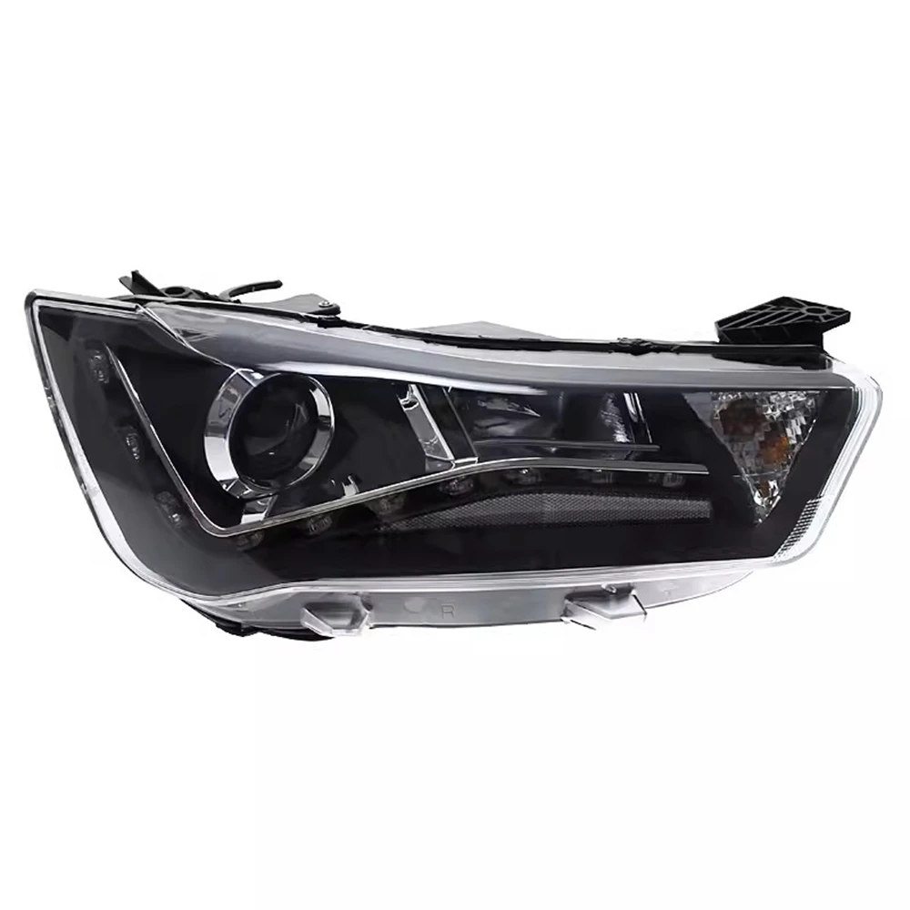 LED Headlight Headlamp Assembly DRL For 12-16 Citroen C-Quatre Daytime Running Lamp 2pcs