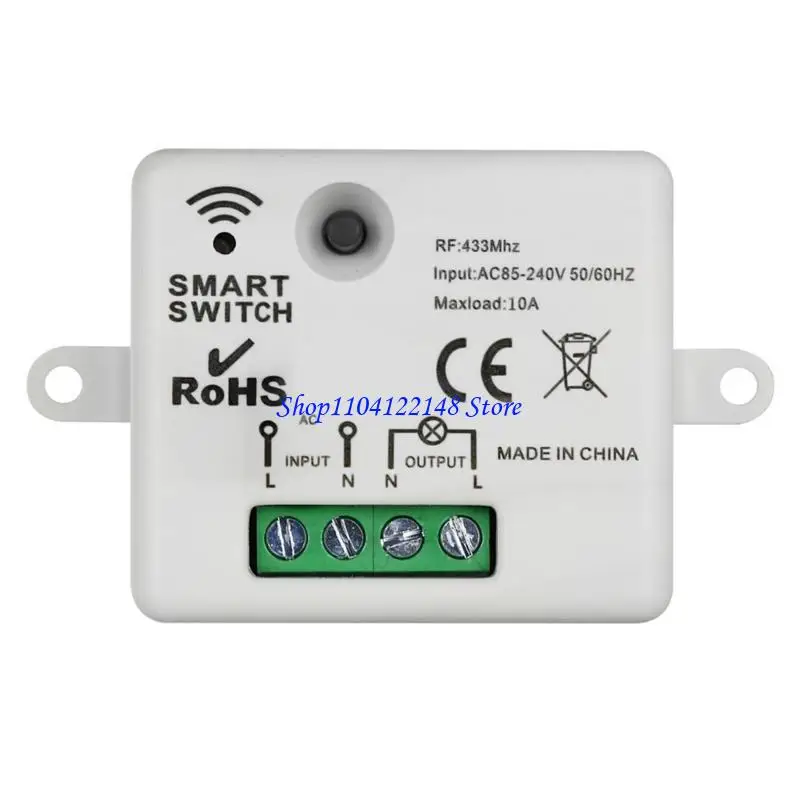 

P9FA 433/315MHz 1CH Wall Panel Controllers Receiver Switches AC110~ 240V for LED Lamp