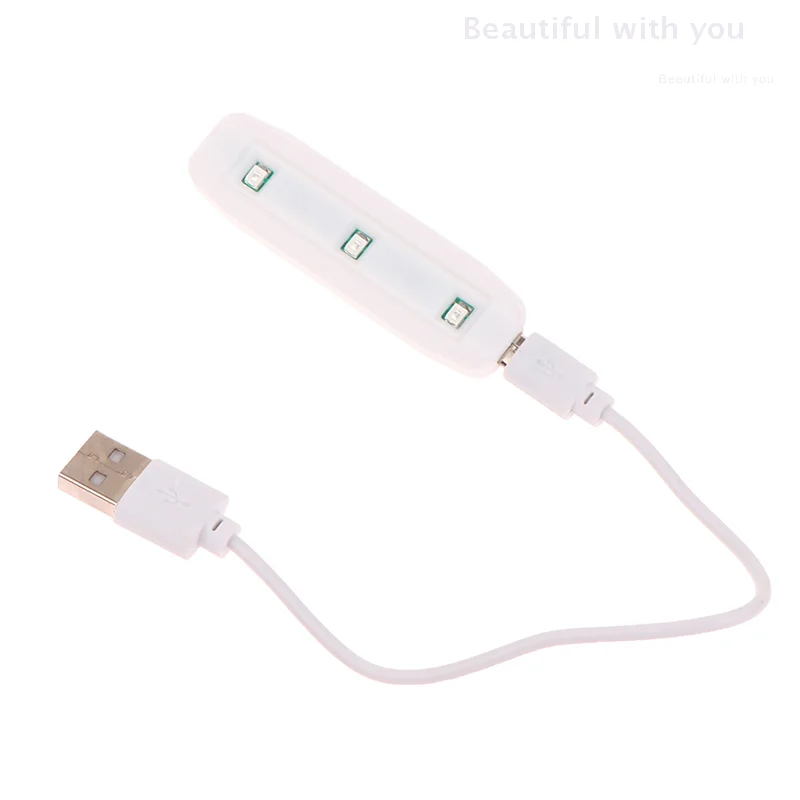 Mini máquina secadora de unhas micro uv lâmpada led portátil usb máquina de cura de gel de unhas dobrável esmalte iluminação de secagem rápida