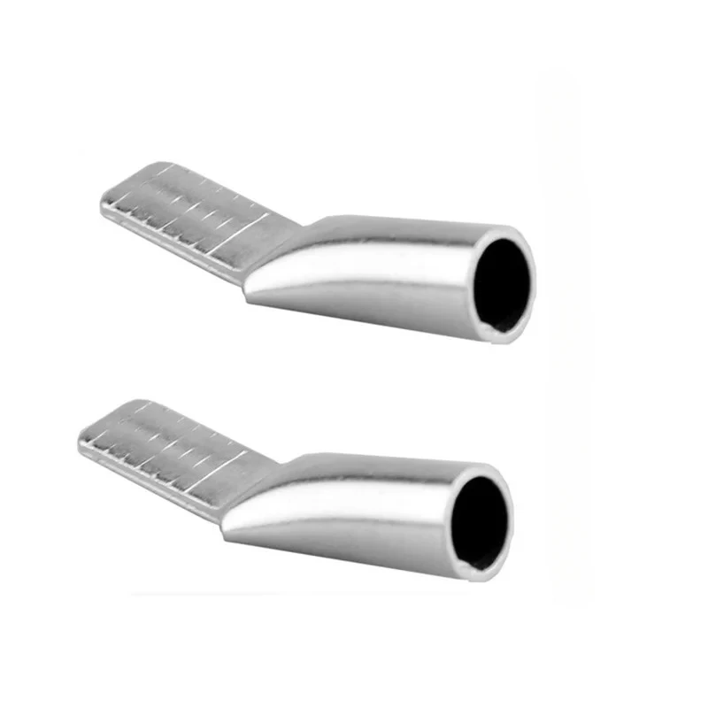 5 قطعة C45 1.5-35mm2 إدراج تجعيد محطة النحاس القصدير مطلي قطاع دارة التوصيل دبوس على شكل سلك كابل العروة