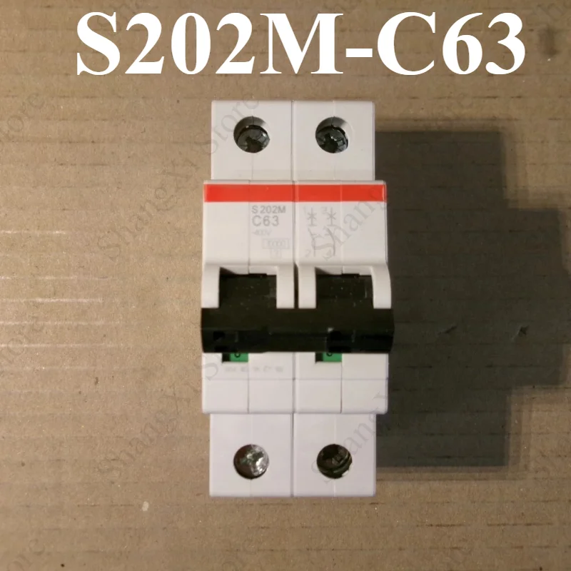 1PC Brand New S202M-C63 Miniature Circuit Breaker 2P63A S202MC63 Fast Delivery