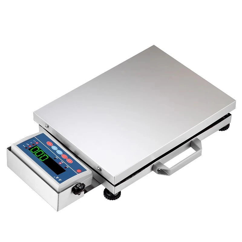 Multi Specification Electronic Platform Scale 1g/10g Precise Weighing Supports 30 to 100KG Load Equipped With RS232