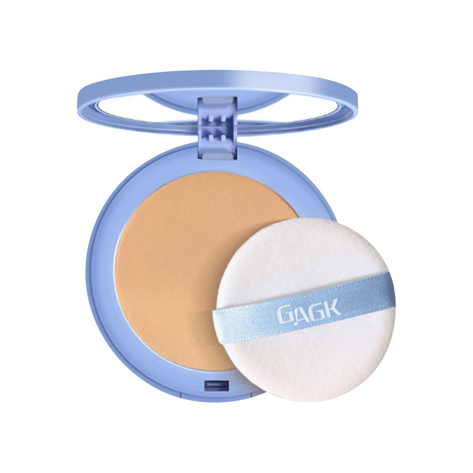 Gagk Mattes Dry And Wet Powder Powder To Set Makeup Natural Concealer Long-Lasting Waterproof Powder Facial Makeup