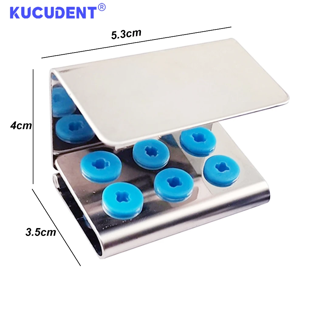 6/8/12/30Holes Dental Bur Holder Endo File Disinfection Box Cleaning Stand Autoclave Sterilizer Case Implant Drills Organizer