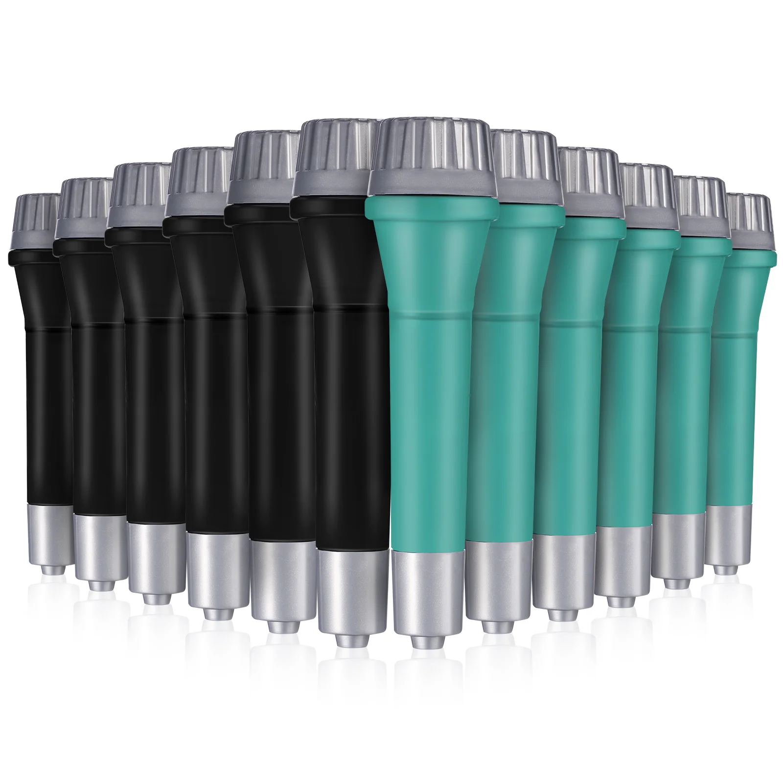 12 Pcs Clothing Simulation Children's Microphone Baby Microphones Kids Pretend for Singing Plastic Fake Toys