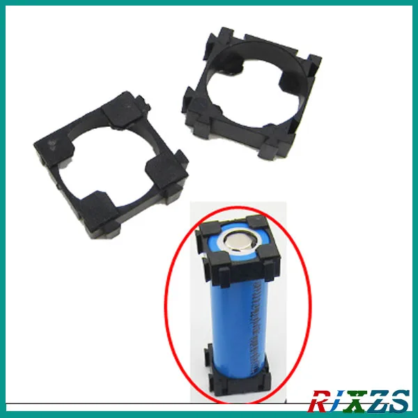 10 pcs/A Lot  18650  1P Battery Holder  for 18650  Cell Safety Anti Vibration Plastic Frame