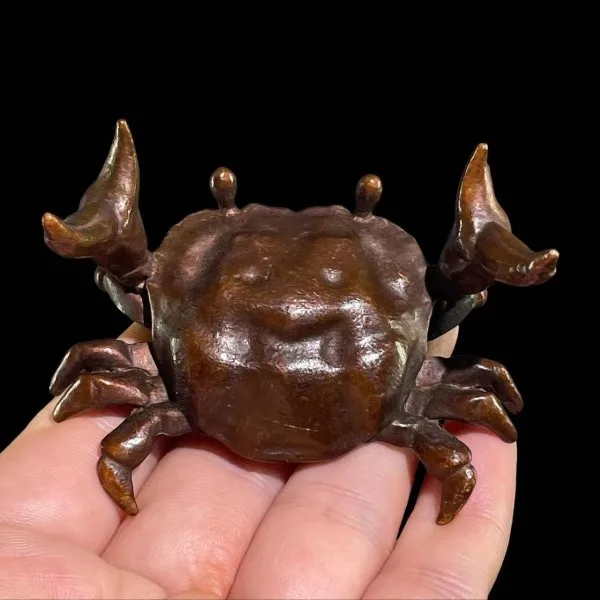 

Copper crab Chaotian, windfall general, fortune from all directions, come to the living room, books, tea, pets, househ