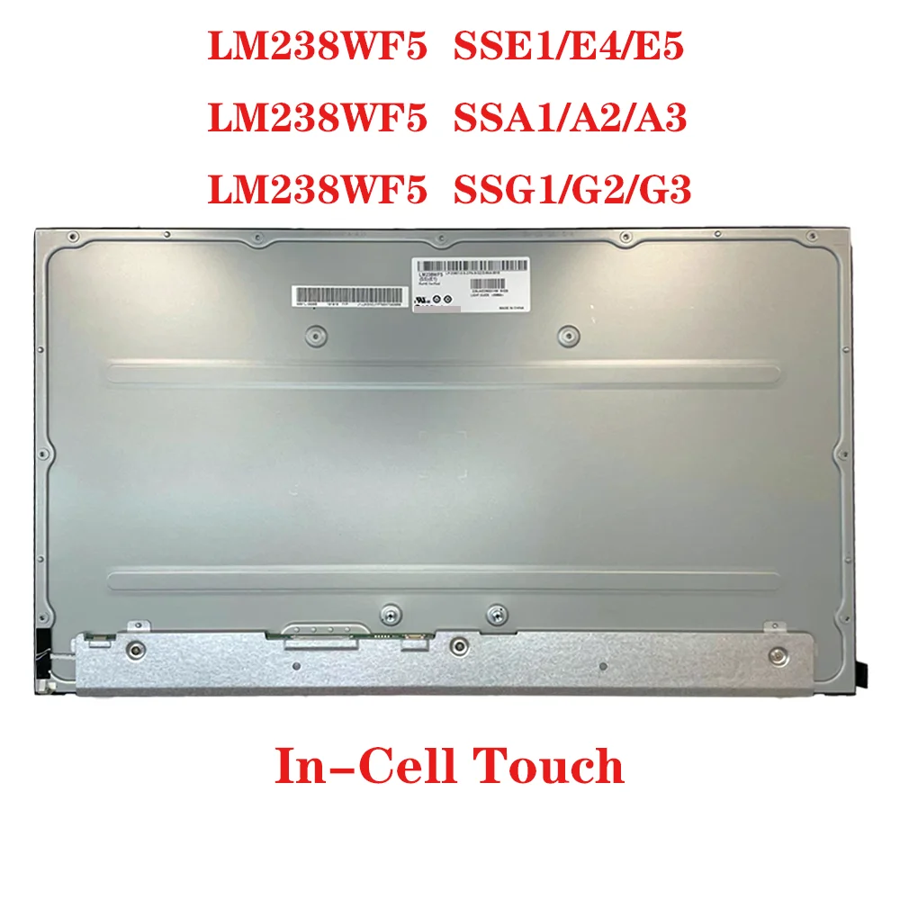 Originele Lm238wf5 Sse1 E4 E5 E6 LM238WF5-SSA1 A2 A3 G1 G2 G3 23.8-Inch Voor Lenovo In-Cel Touch Lcd-Scherm Scherm Ips