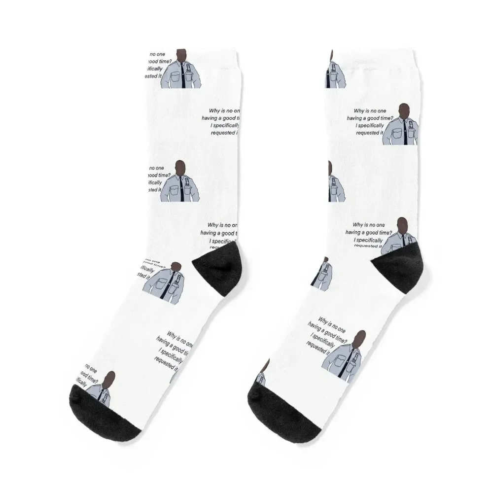 

Why Is No One Having A Good Time I Specifically Requested It Socks sports and leisure funny gifts new year Woman Socks Men's