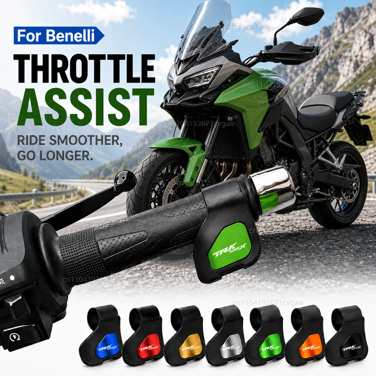 

For Benelli TRK702X TRK 702 X Trk 702x Motorcycle Throttle Assistant Clip Labor Saver Acceleration Labor-saving Auxiliary Handle