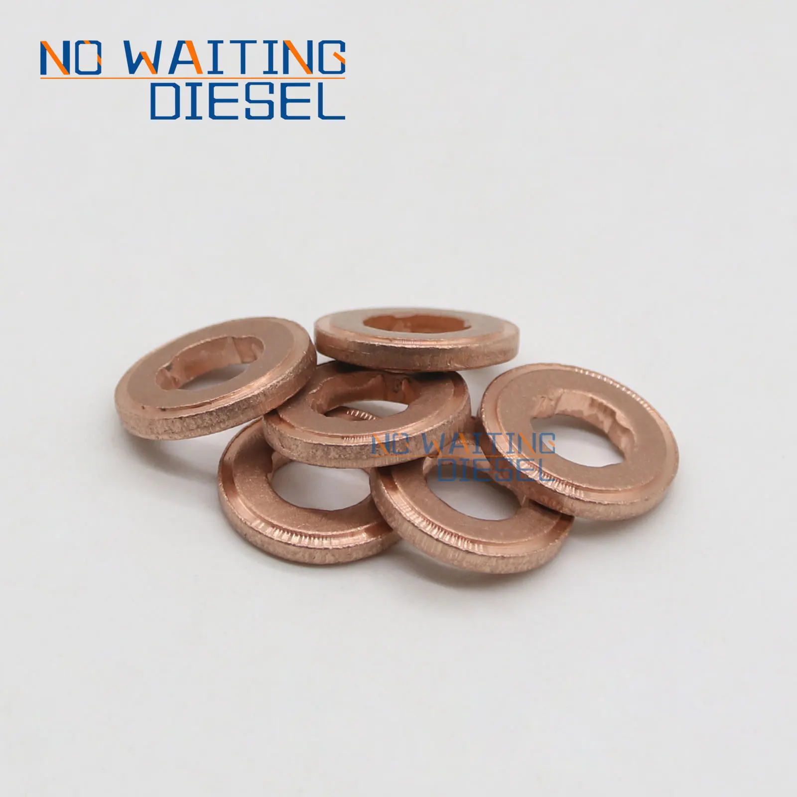 100 pcs Injector Nozzle Copper Washer F00VC17502 F00VC17503 F00VC17504 F00VC17505 F00VC17506 Copper Washers Shims FOOVC17504