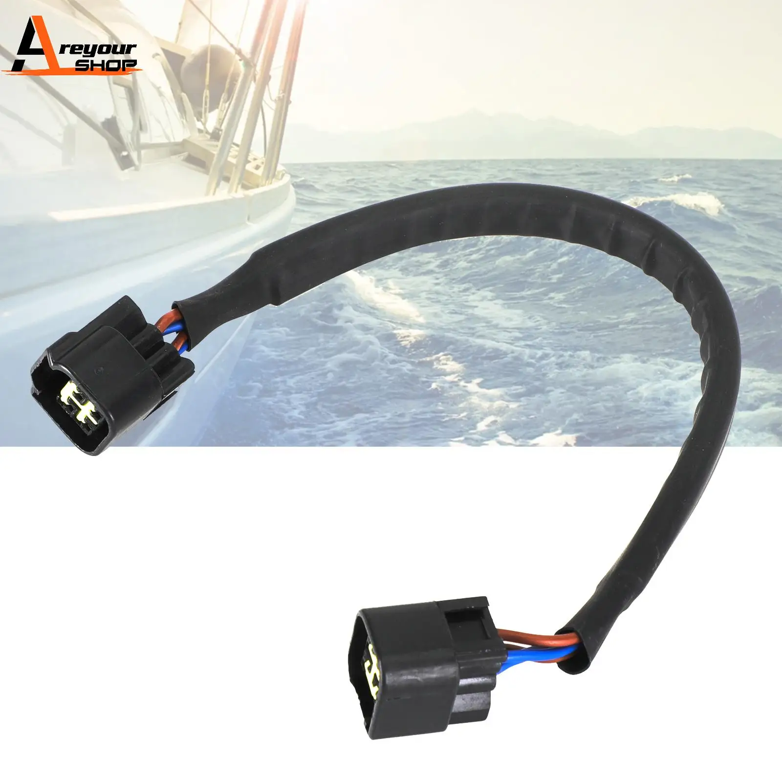 Areyourshop Pigtail Bus Harness fit for Yamaha Command Link 6Y8-82521-01 Boat Parts