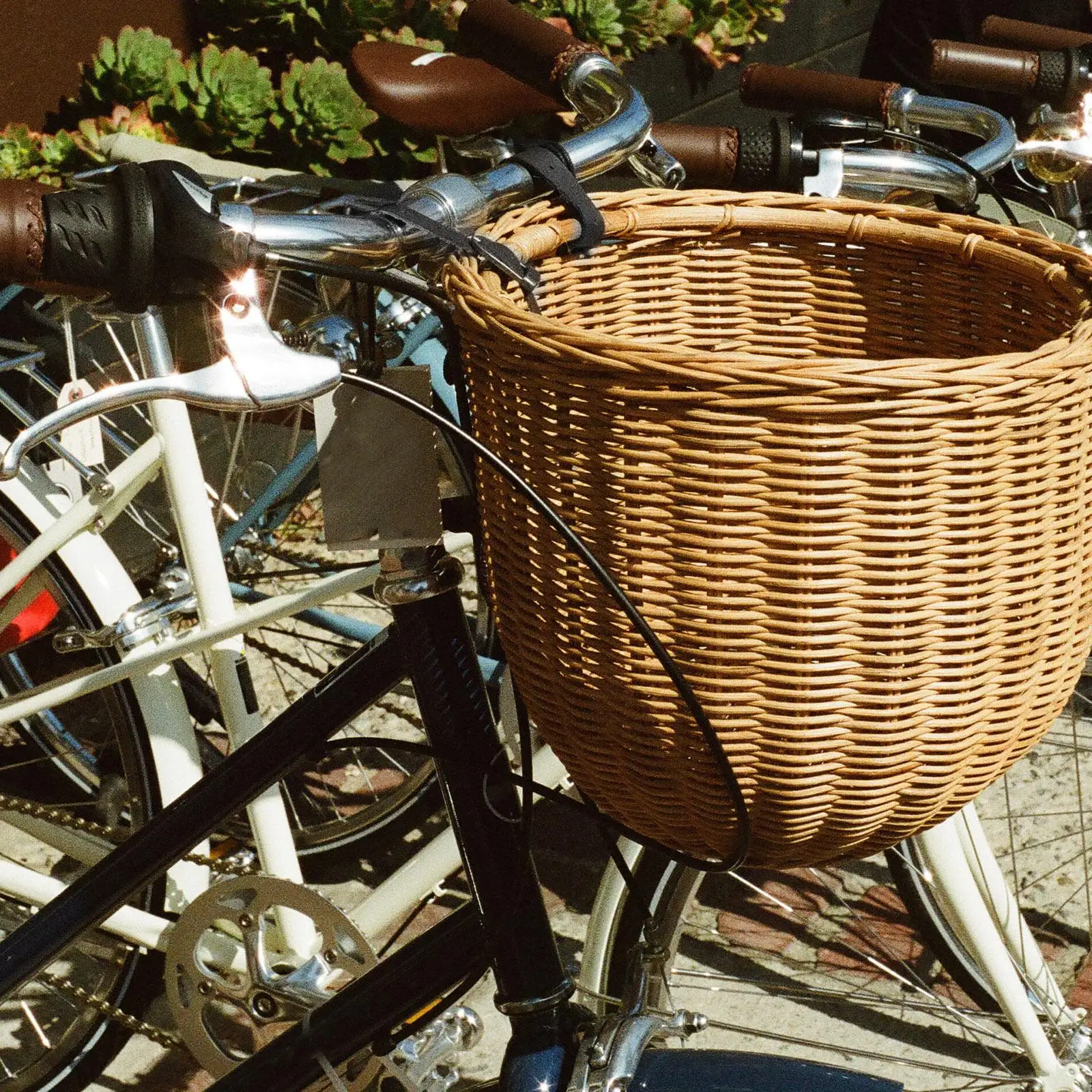 Cesta de almacenamiento correas de bicicleta Miss triciclo para adultos asiento Scooters ciclismo