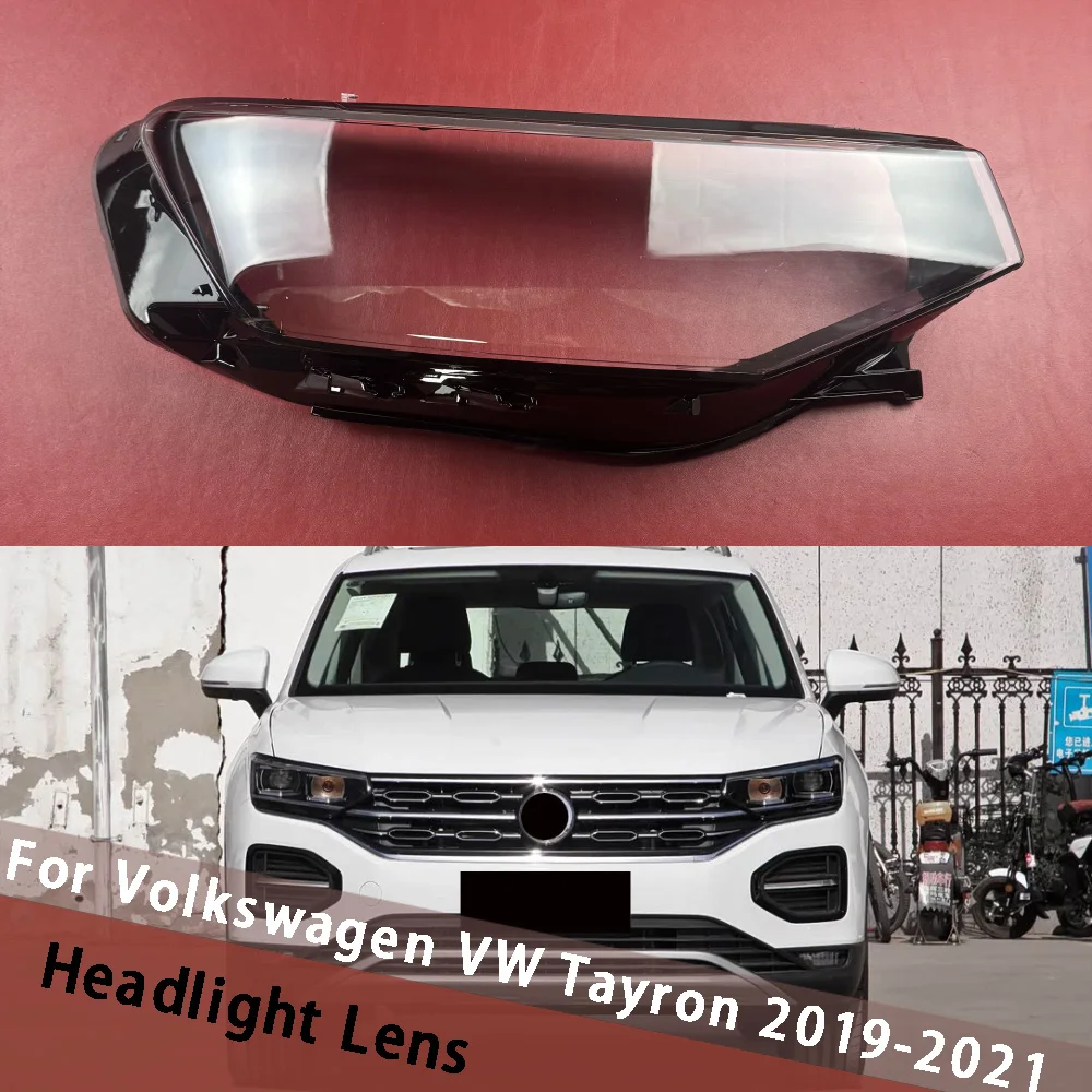 

For Volkswagen VW Tayron 2019 2020 2021 Headlight Shell Cover Car Headlamp Lens Cover Replacement Lampshade Lampcover Shell Mask