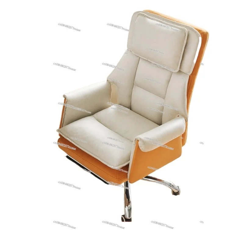 

Home Comfortable Backrest Gaming Bedroom Swivel Chair Study Reclining Anchor Long Sitting Office Chair