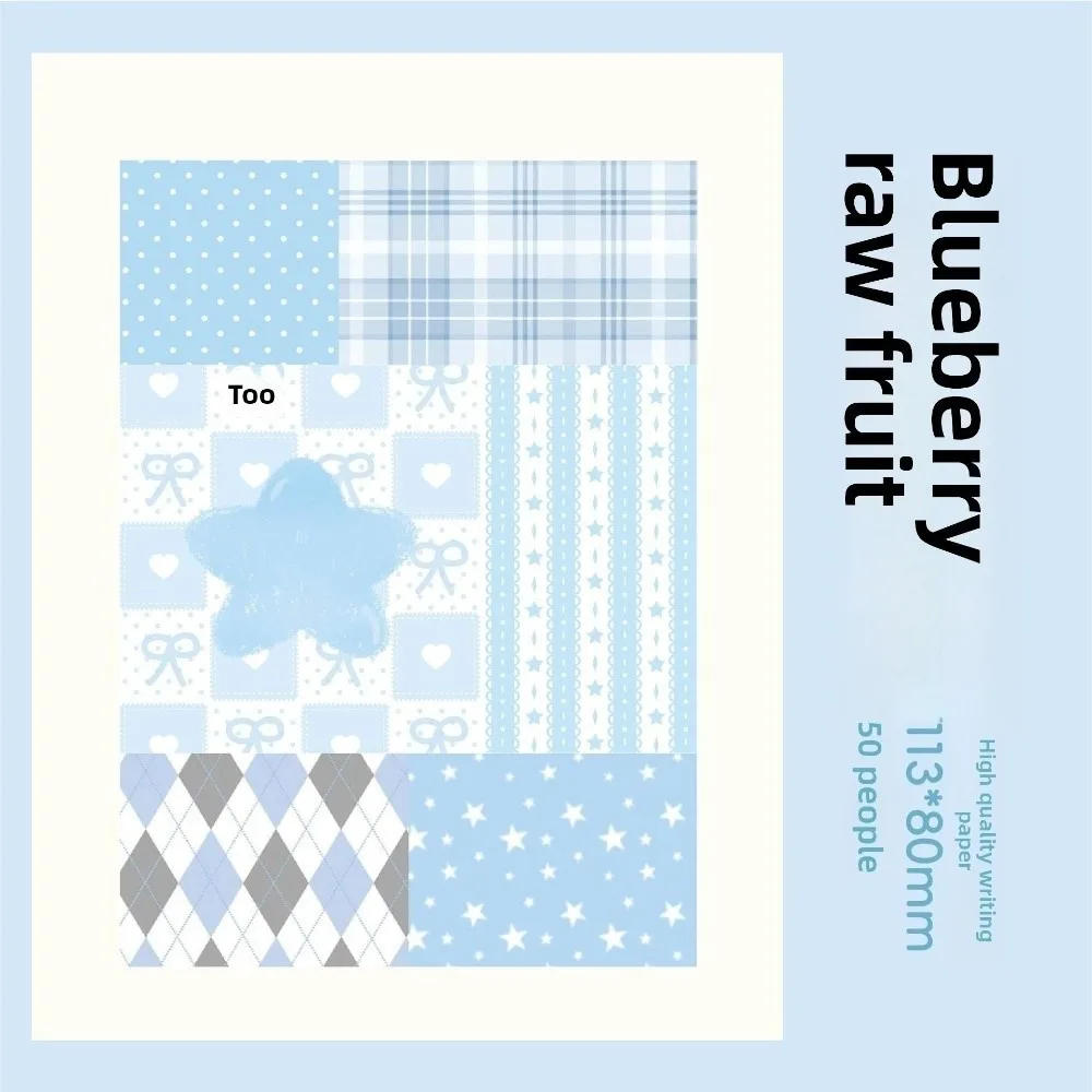 

Square Shape Memo Pads Tear-off Design High-Quality Paper Memo Note Paper Korean Illustration Cute Cartoon Sticky Notes