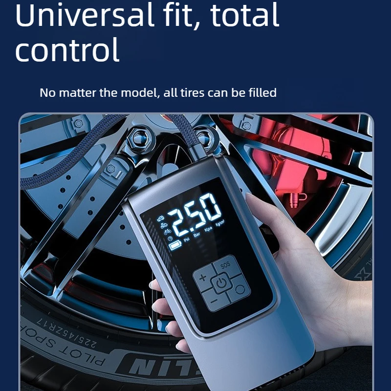 New Wireless Car Air Compressor Air Pump Electric Tire Inflator Pump for Motorcycle Bicycle Boat AUTO Tyre Balls Inflatable