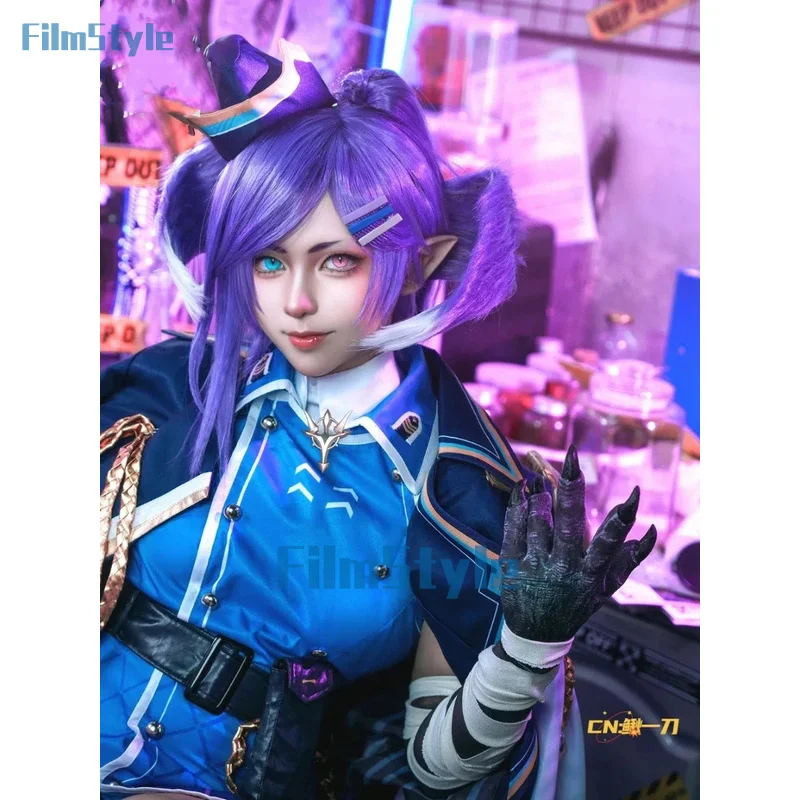 Filmstyle vtuber Selen Tatsuki women cosplay costume cos game anime party uniform Hallowen play role clothes clothing