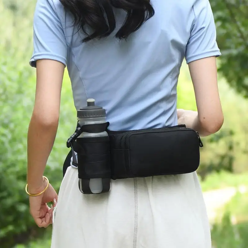 

Водонепроницаемая поясная сумка для мужчин и женщин, регулируемый кошелек на ремне, сумочка на бедро для телефона и бега