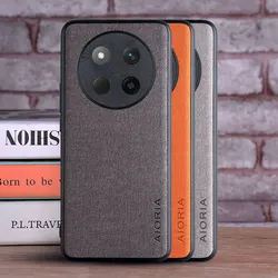 Case for Honor X9c Smart funda Soft TPU Master Hard Textile Leather Fashion Phone Cover Coqua for honor X9c Smart Case capa