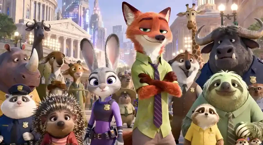 

Zootopia Main Cast 300/500/1000 Pieces Judy Nick Hero Jigsaw Puzzle Police Station Scene Brain Teaser Toy Gift Living Room Decor