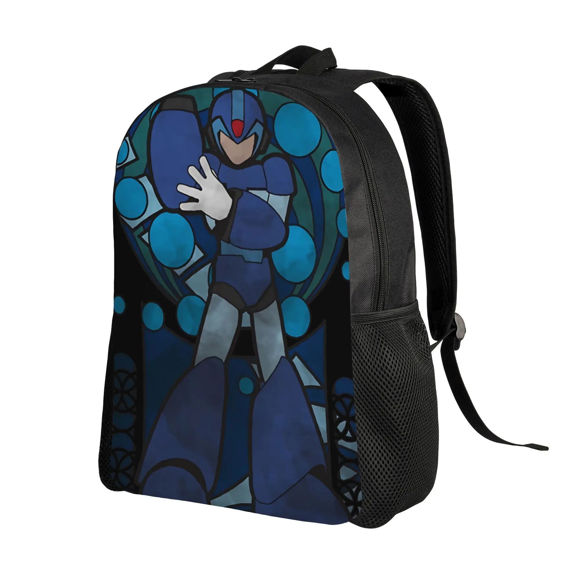 1Piece Mega Man College Bag Stand Backpack New Semester Begins