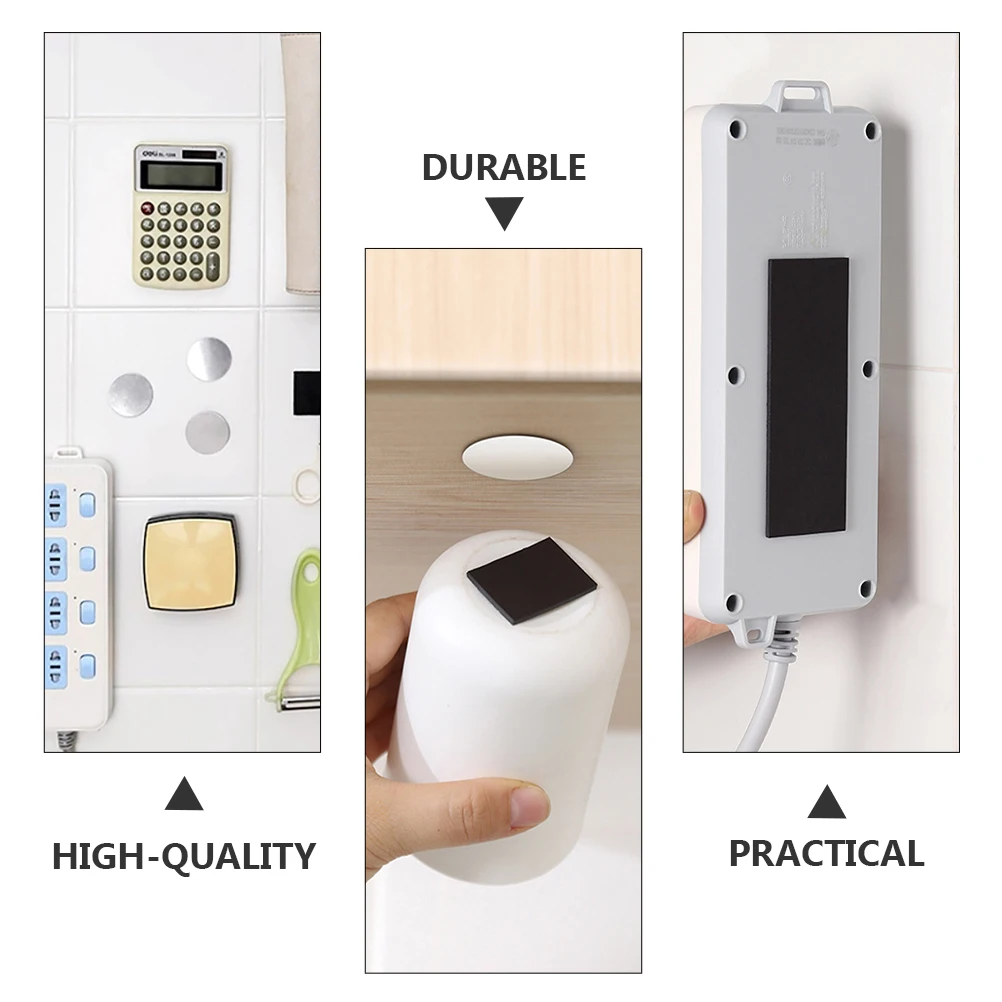 1 zestaw magnetycznych naklejek, taśmy magnetyczne samoprzylepne do projektów DIY, dekoracji lodówki, wieszaków ściennych, arkusze magnetyczne samoprzylepne