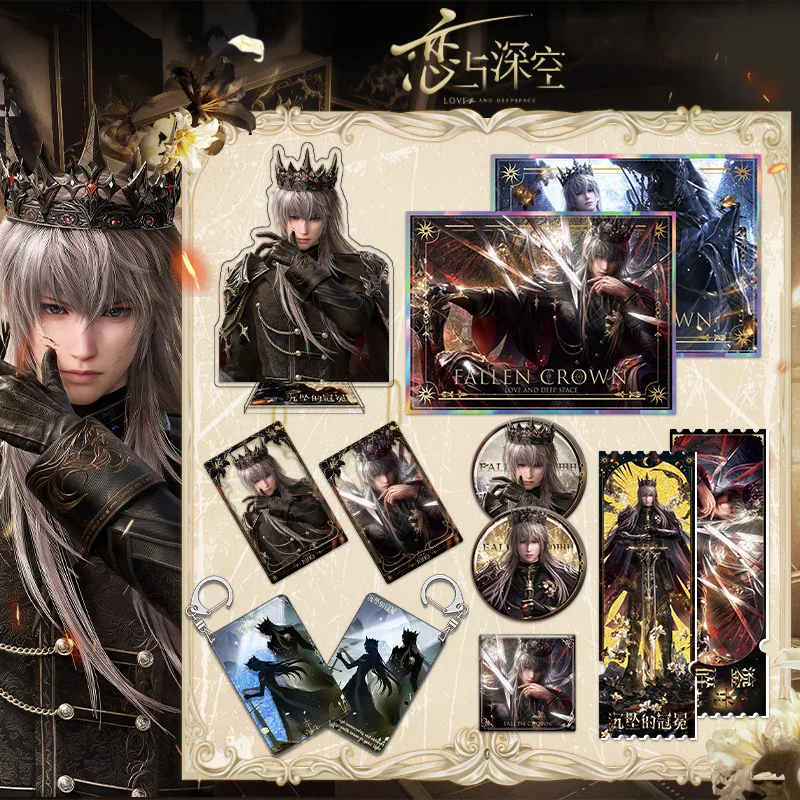 

Love and Deepspace Xavier The Sinking Crown ACG Peripherals Prince Xavier Acrylic Stand / Xaviers Dispensing Badges / Paper Toys