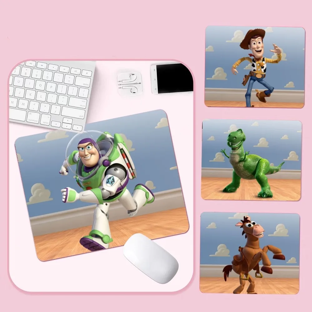 Disney Toy Story Mousepad Custom Skin Desktop Desk Mat Kawaii Gaming Accessories Students Writing Pad Padmouse Desk Play Mats