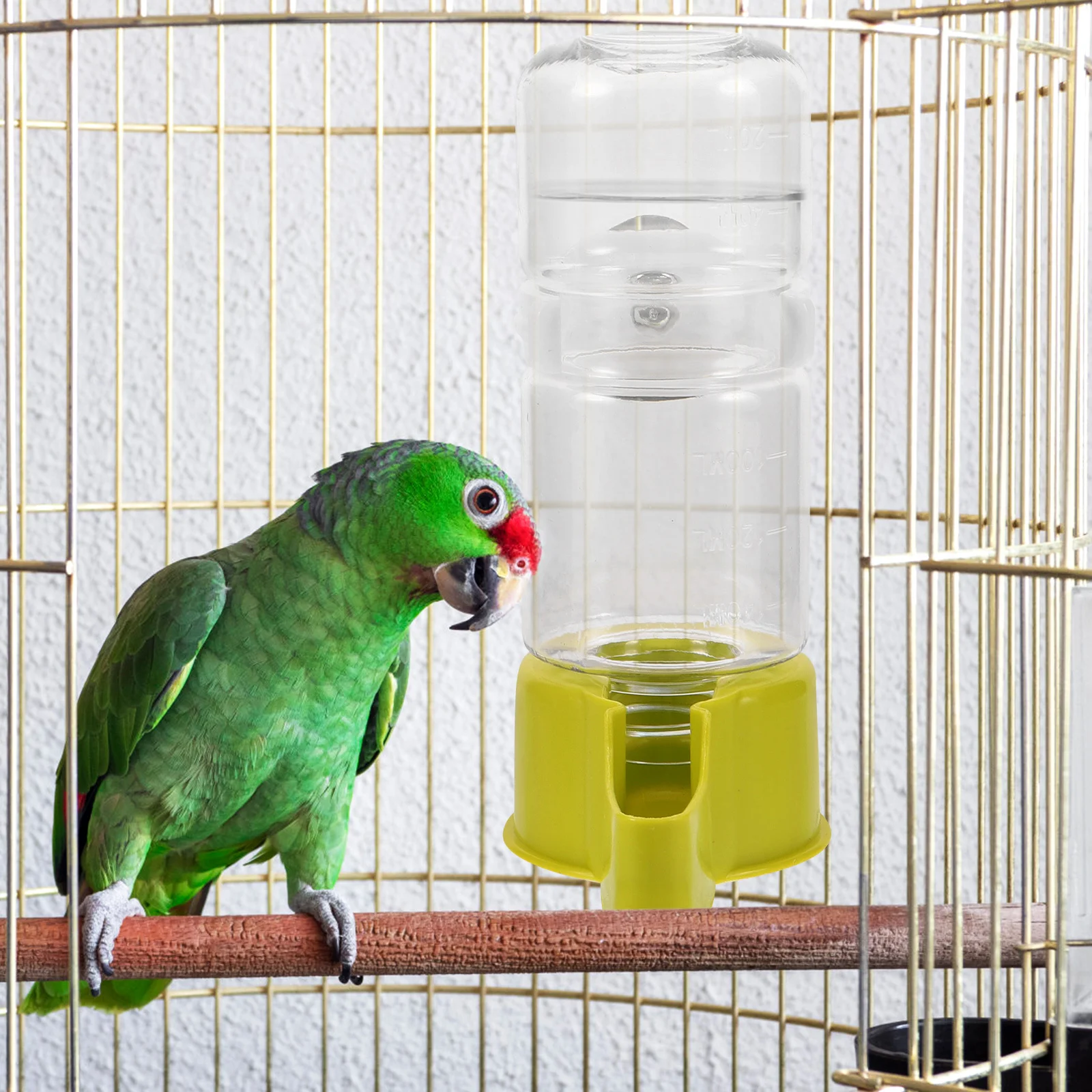 

Bird Water Feeder Automatic Parrot Waterer Safe Bird Water Dispenser Cage Drinking Tool Pet Supply Birds Supplies
