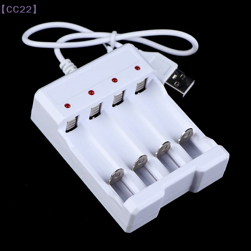 （CC22）USB Output Battery Charger 4 Slot Adapter For AA / AAA Battery Quick Charge