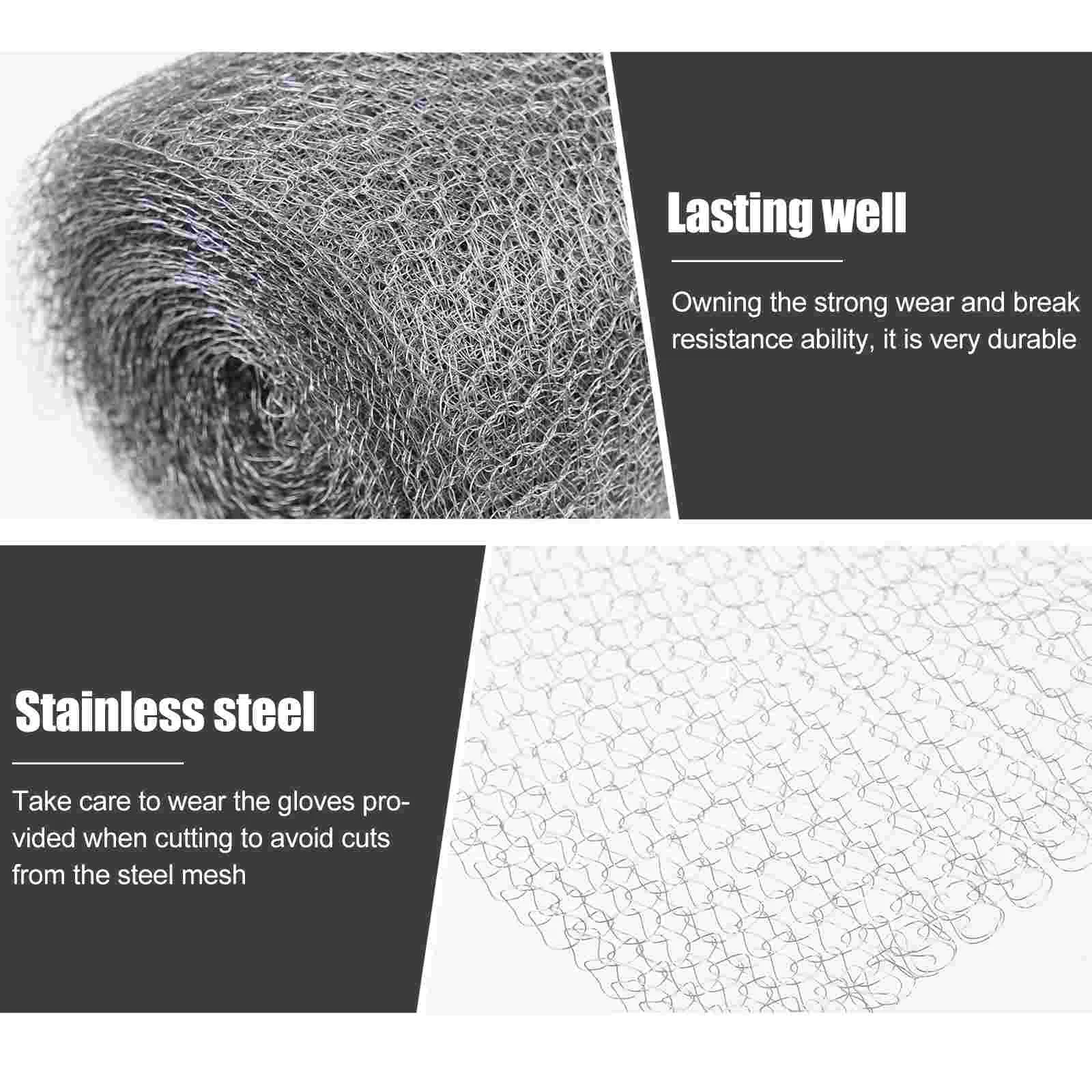 Anti-rat Net Stainless Steel Screen Wire Animal Mouse Proof Mesh Against Mice for Garden Home Supplies Anti-Mice