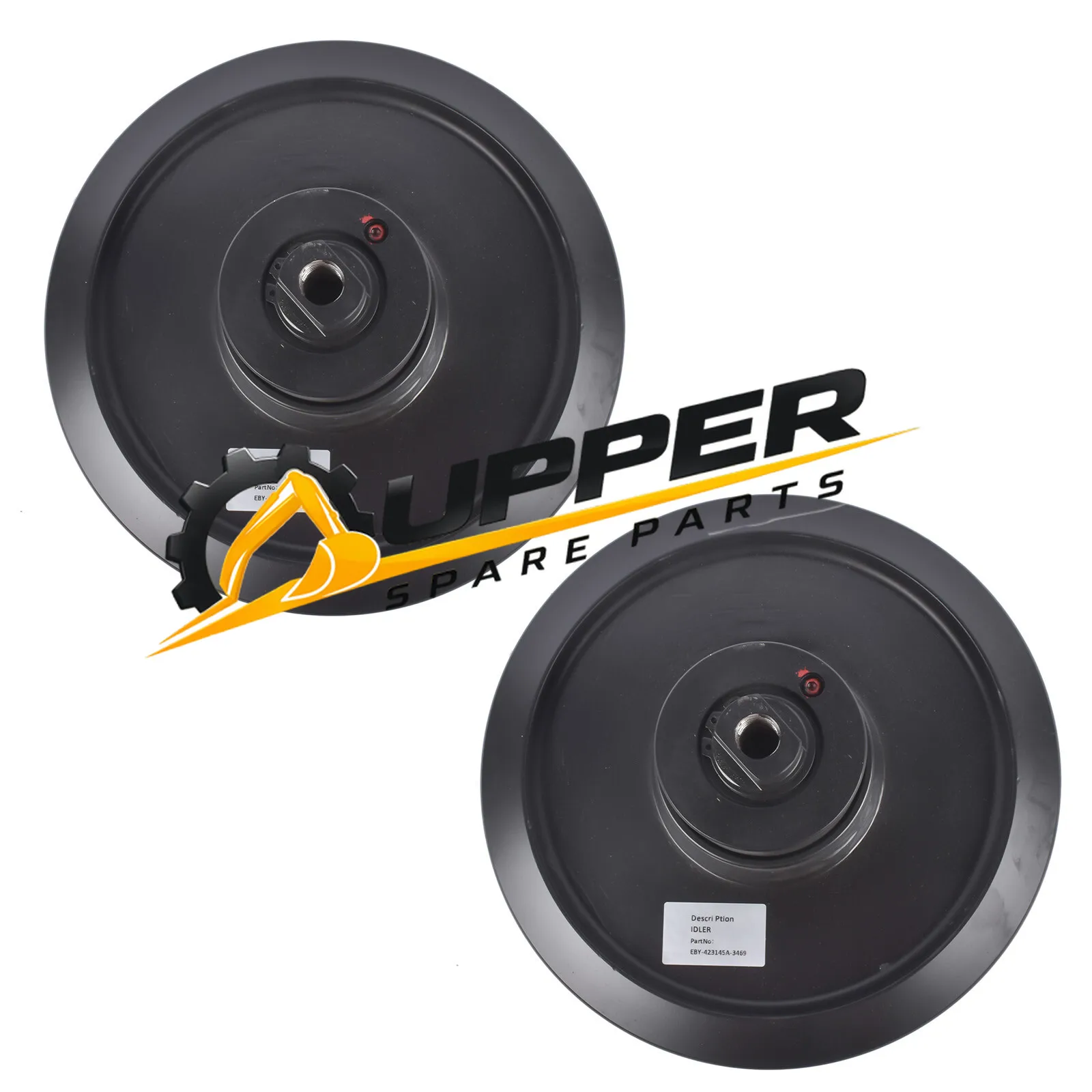 2PCS Idler Pulley For Compact Track Loader Bobcat T870 Heavy Duty Undercarriage
