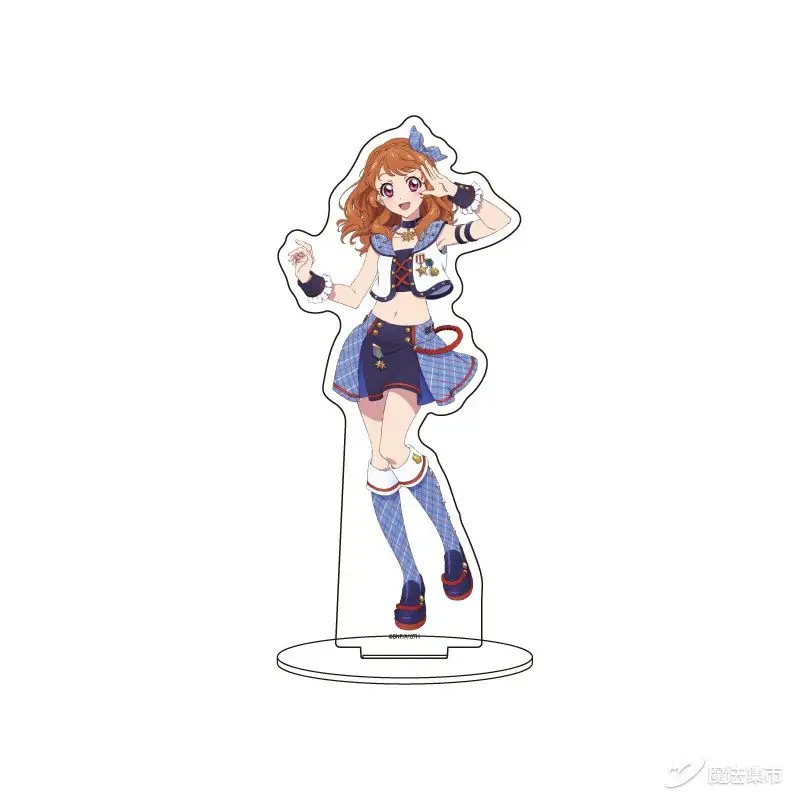 Aikatsu Acrylic Stand Sign Kawaii Girl Student Desktop Decor Model Toys Cartoon Hoshimiya Ichigo Figure Ornaments Birthday Gift