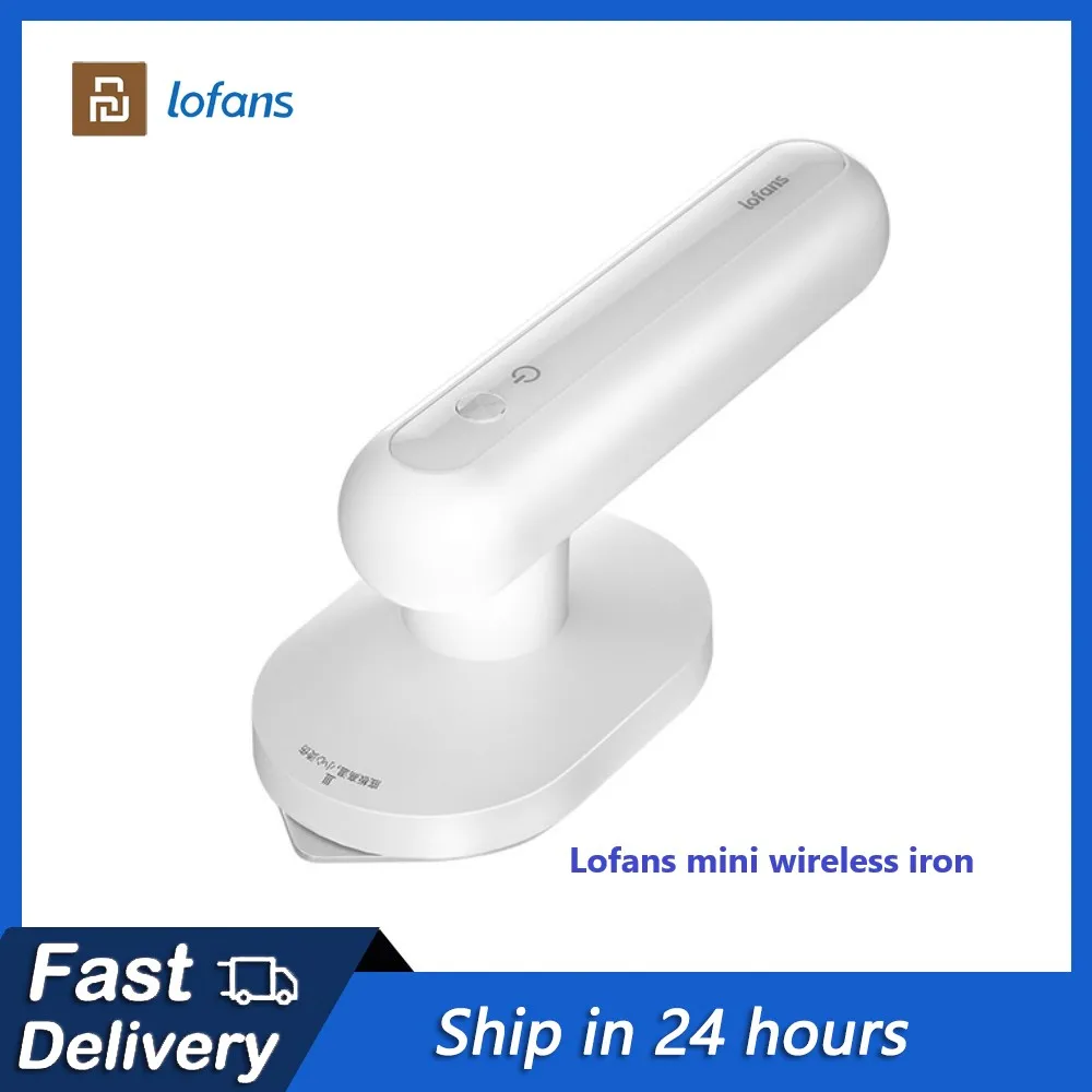 Lofans mini ferro da stiro senza fili per macchina per vestiti Mini stiratura ricaricabile USB portatile per elettrodomestici da viaggio