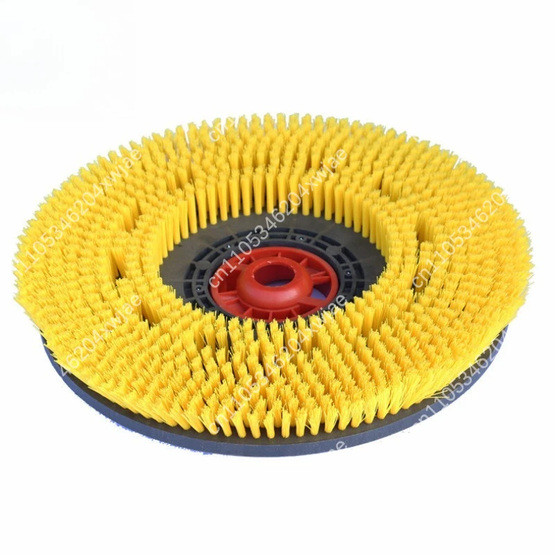 Professional Scrubber Brush 19 Inch, High Durability PA Brush Pad for Industrial Floor Cleaning