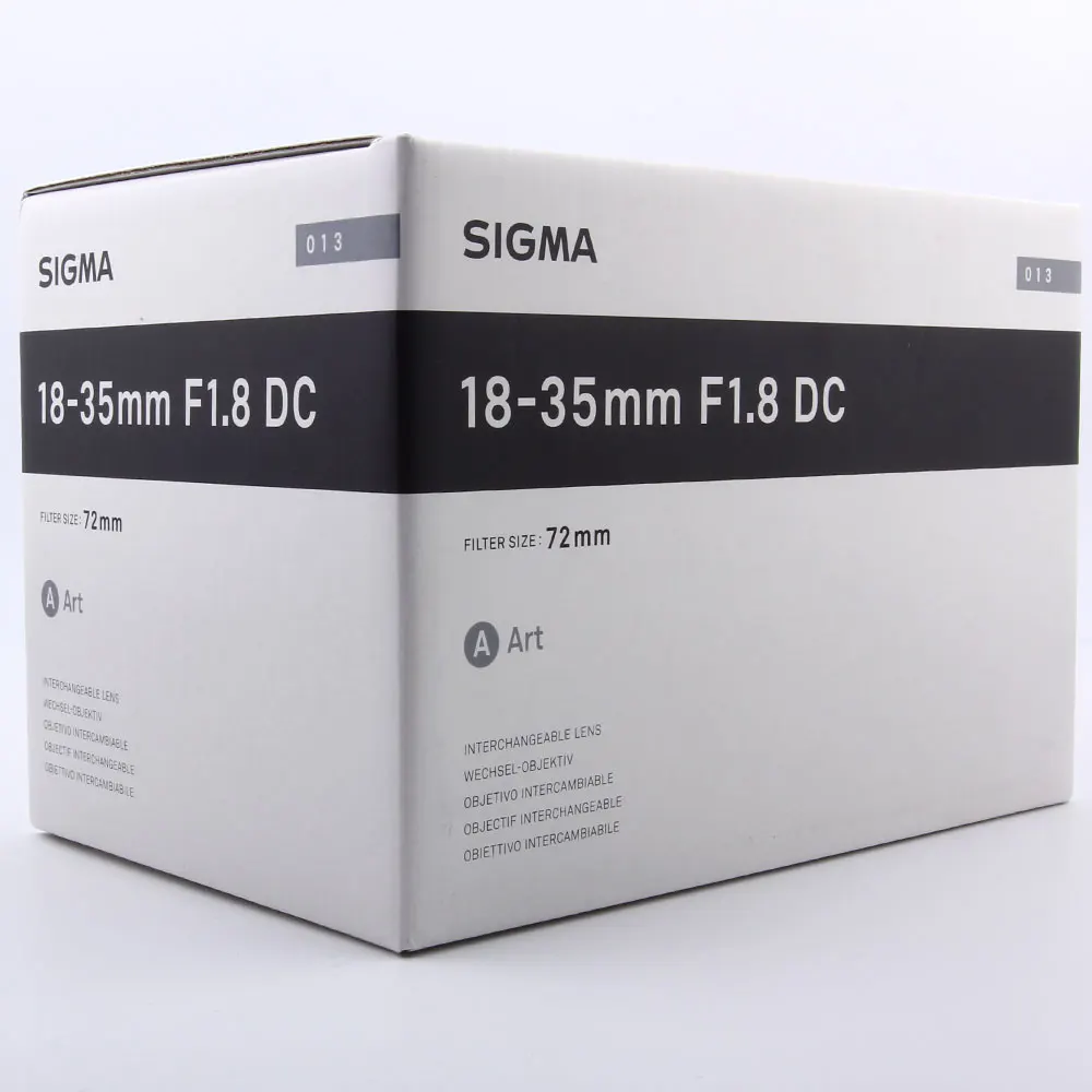 Sigma 18-35mm F1.8 Art DC HSM Lens for Nikon Canon