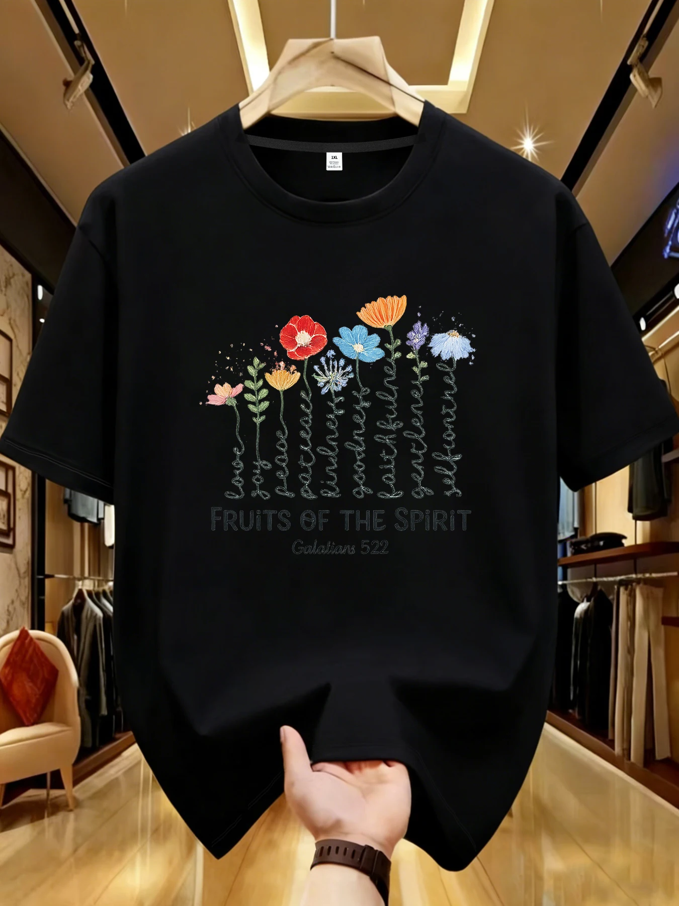 

【WDS01154】Creative printing plus size women's T-shirt summer casual street fashion women's Joker short sleeve T-shirt