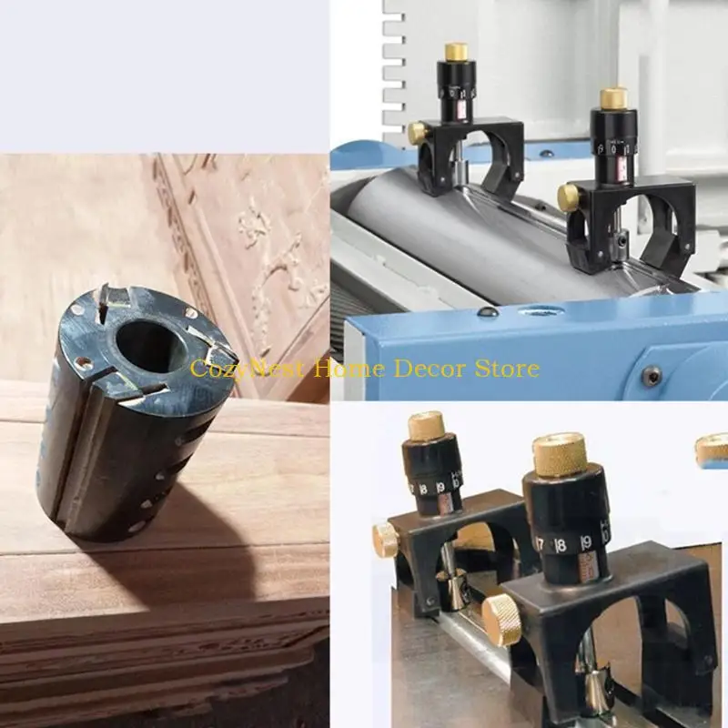 

92MF Woodworking Planer Blade Jig Calibrator Planer Blade Cutter устанавливает джиг -датчик