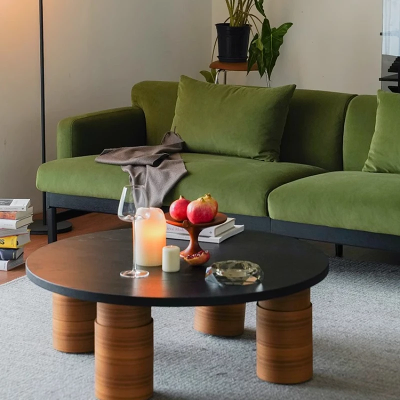 

Qingfang sofa 2024 new flannel sofa small apartment new Chinese lazy can lie down and sleep in the rest area