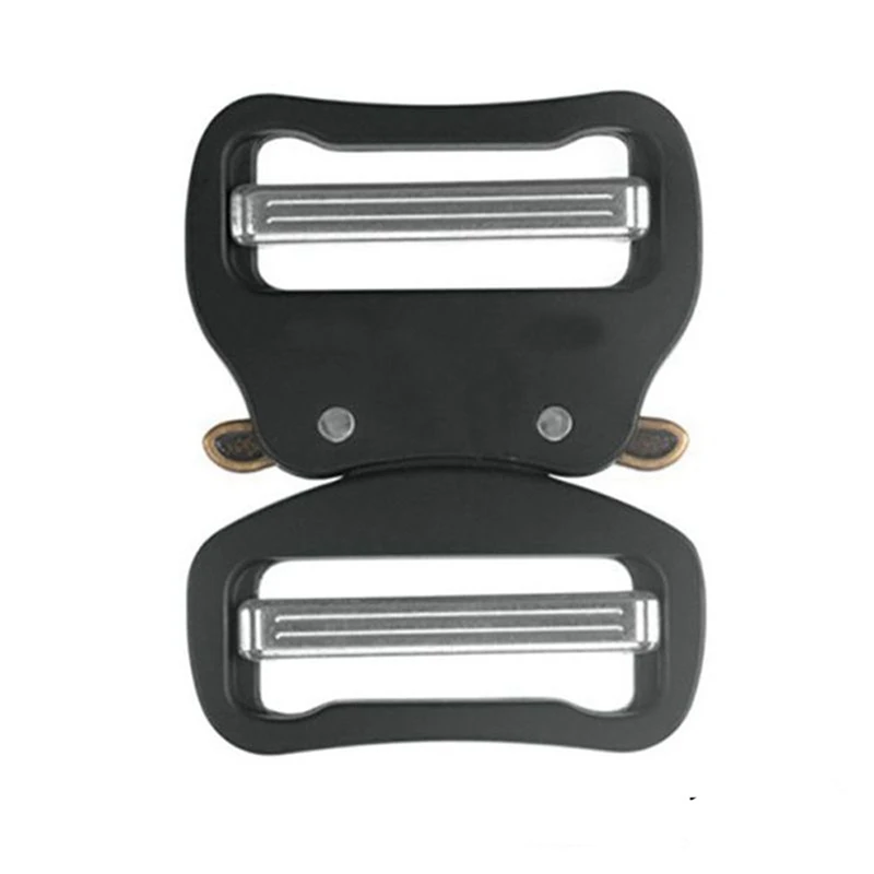 1-1/2 Zoll (38mm) Schnellverschluss Taktische Gürtelschnalle, Doppelt Verstellbar, Ohne Nähen, für Herren Einsatzgürtel, Gürtelschnallen-Zubehör