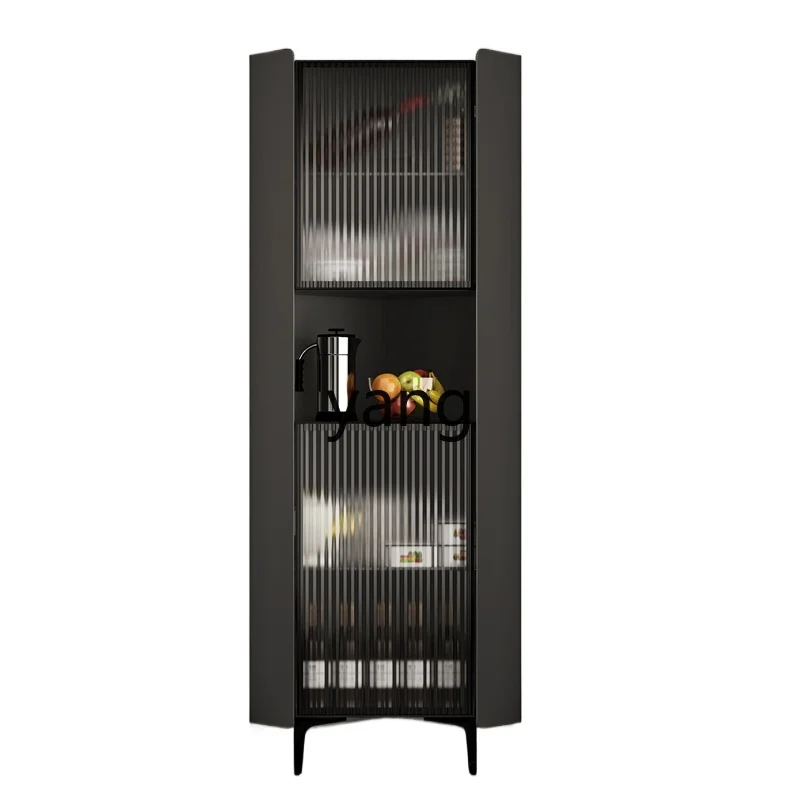 L'm simple and modern multi-functional corner locker integrated storage cabinet