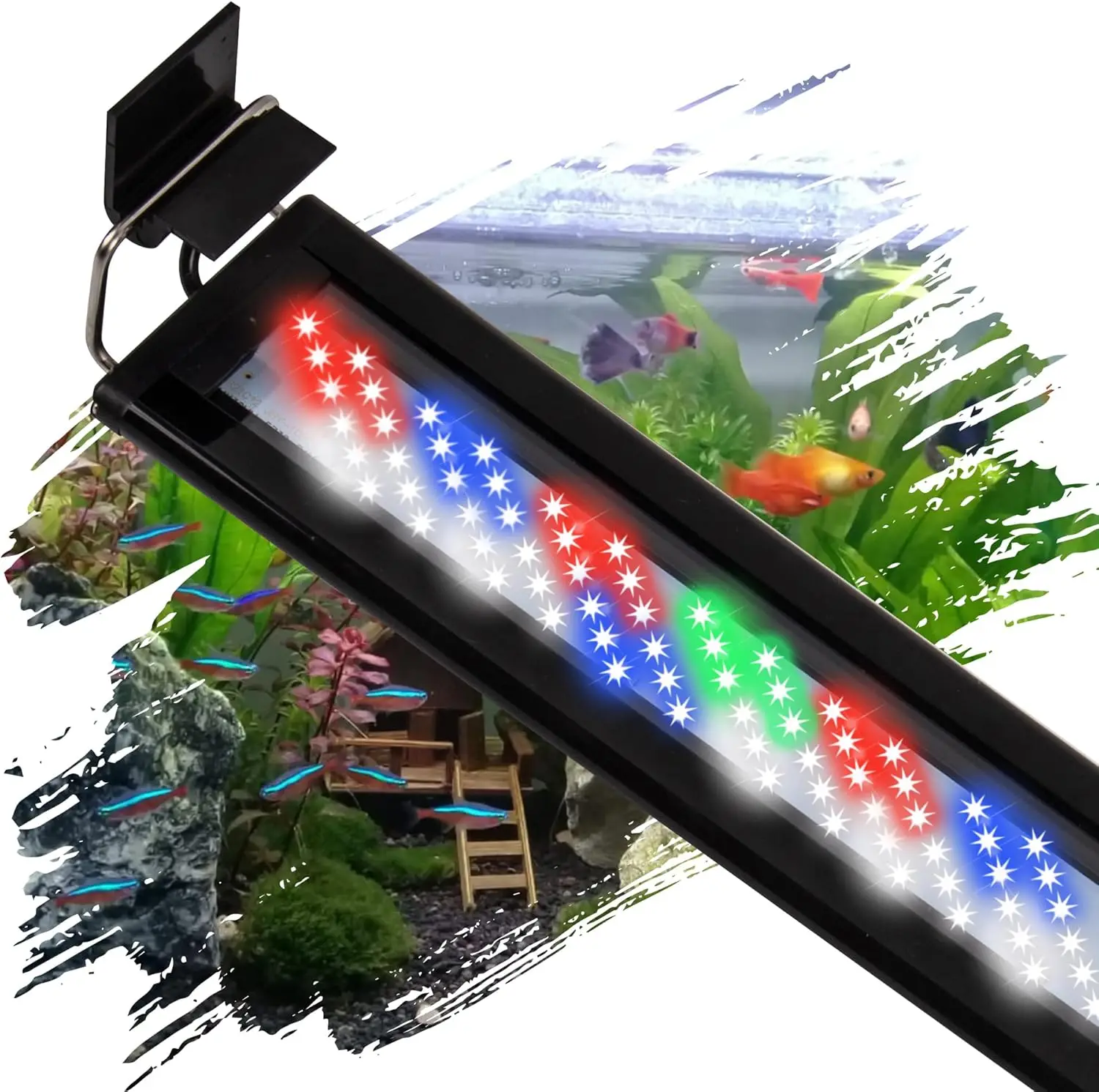 

Full Spectrum LED Aquarium Light, 48-54 Inch, for 55/75 Gallon Tanks, Plant Growth