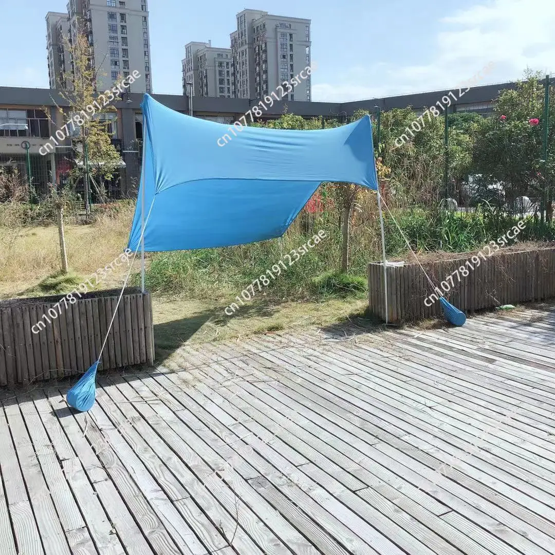 Outdoor camping equipment supplies Daquan portable beach canopy shade shade tent sun protection tent camping