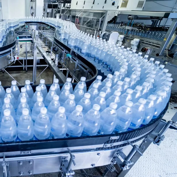 High Efficiency Liquid Filling Line Automatic Quantitative Liquid Bottling And Capping Production Line
