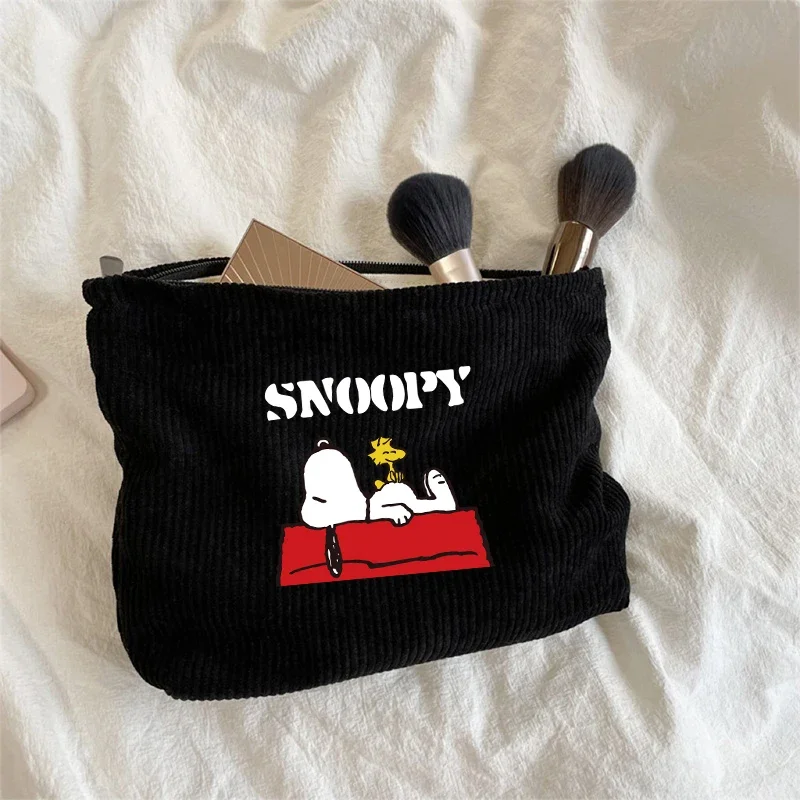 Snoopy Women Makeup Bag Large Capacity Travel Organizer Toiletry Storage Portable Cosmetic Bag Gift Waterproof Purse Case Gift