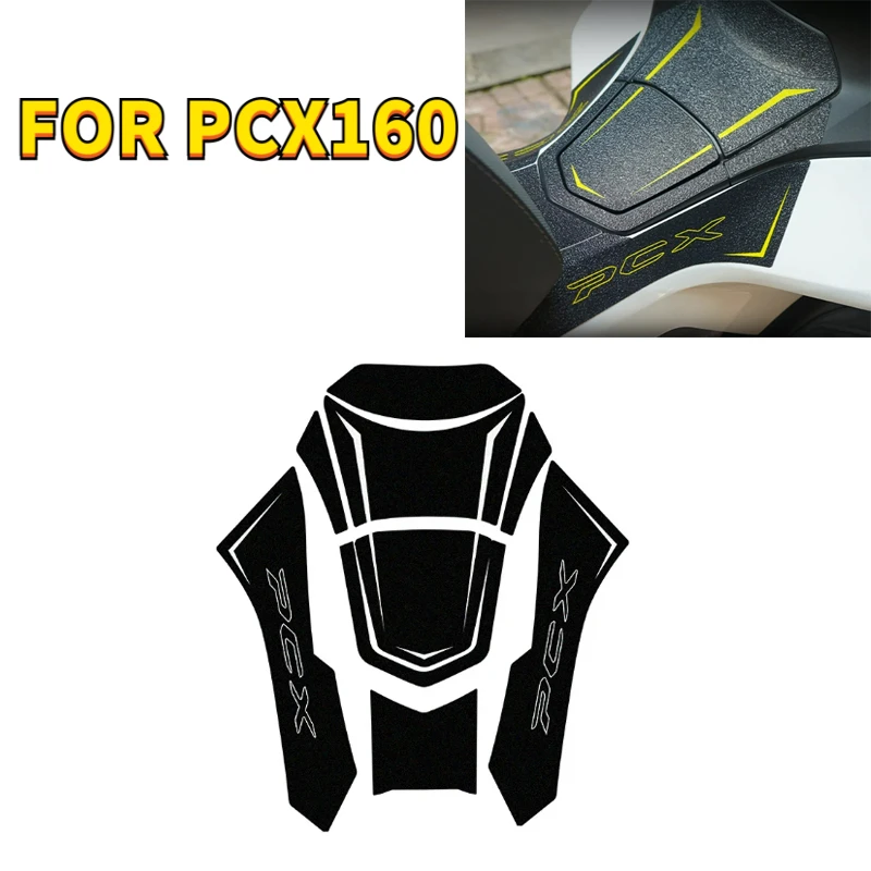 

FOR PCX160 Motorcycle Accessories Anti Slip Fuel Tank Pad Sticker Protector Decal
