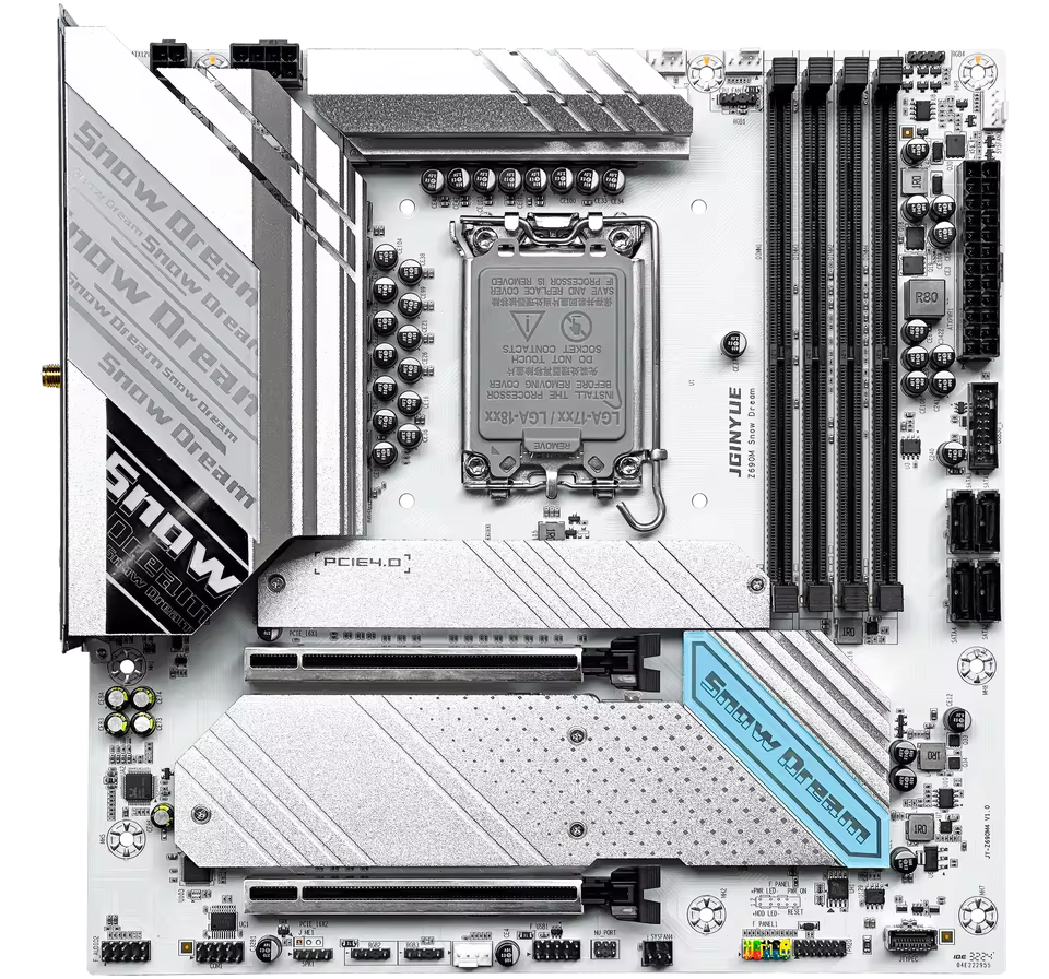 JGINYUE Z690 스노우 드림 마더보드