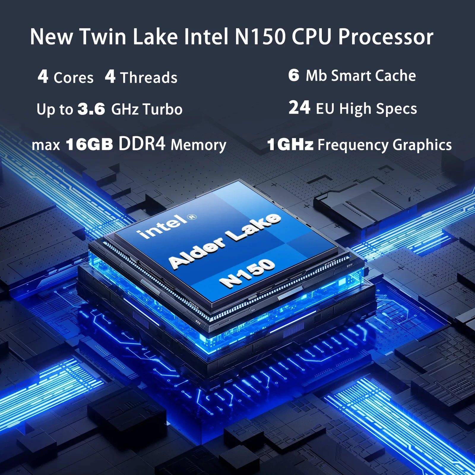 SZBOX X15 Intel Twin Lake N150 MINI PC DDR4 BT5.2 WIFI6 Windows 11 Pro Dual LAN DP HDMI VGA Triple Display Office Gamer Computer