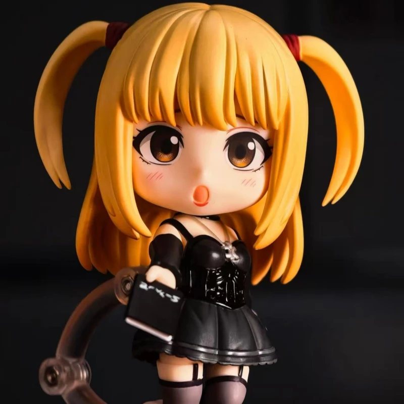 

GSC 10cm Misa Amane 2.0 Ver Collectible Set L Lawliet Yagami Light Anime Figure Premium Model Movable Doll Toy Gifts For DN Fans